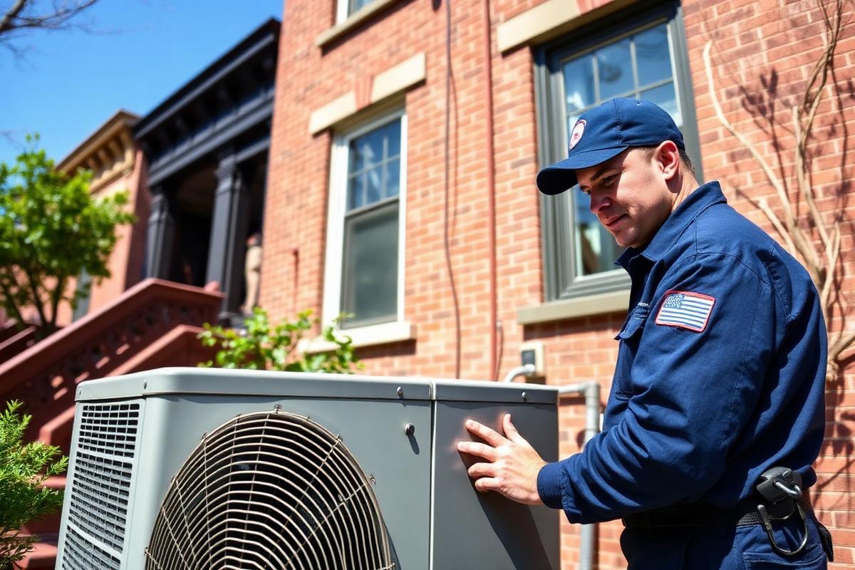 HVAC work by Northline Heating & Air